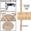 2M Flat Leather Cord LC-WH0007-07A-04-2