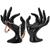 2Pcs Plastic Mannequin Hand Jewelry Display Holder Stands RDIS-UN0001-02B-1