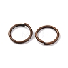 Brass Open Jump Rings KK-G514-01E-R-2