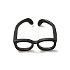 Brass Glasses Frame Open Cuff Ring for Women LS-RJEW-F140-140EB-1
