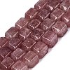 Natural Strawberry Quartz Beads Strands G-Q608-10K-2