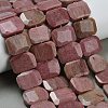 Natural Rhodonite Beads Strands G-C285-A05-01-1