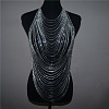 Alloy Crystal Rhinestone Multi-Layer Night Shop Sexy Body Chains WG459FD-01-1