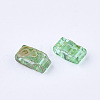 2-Hole Transparent Glass Seed Beads SEED-S023-30B-22-2