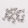 Brass Crimp Beads Covers EC266-1