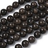 Natural Wood Lace Stone Wooden Jasper Beads Strands G-K365-F03-8mm-2