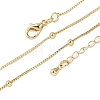 Brass Satellite Chains Necklaces for Women NJEW-D302-33G-5