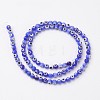 Handmade Evil Eye Lampwork Beads Strands LAMP-J082-04-4mm-2