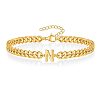 Letter 304 Stainless Steel Link Bracelets FS-WG7830E-13-1