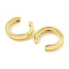 Brass Cuff Earrings EJEW-C104-139G-2