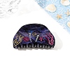 Octopus Pattern Acrylic Claw Hair Clips PW-WG255E6-31-1