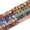 Fashewelry 100Pcs 10 Style Natural Gemstone Beads G-FW0001-20-12