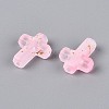 Gradient Color Transparent Acrylic Beads OACR-M023-03E-2