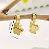 201 Stainless Steel Hoop Earrings TX4252-2