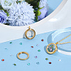 2Pcs 304 Stainless Steel Locket Pendants STAS-BBC0010-33-4