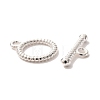 Tibetan Style Toggle Clasps X-K093H021-3