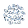 Pearlized Opaque Acrylic Beads OACR-T029-04G-1