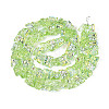 Baking Paint Electroplate Transparent Glass Beads Strands EGLA-N020-05G-2