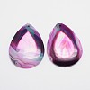 Mixed Shape Natural Gemstone Pendants G-L418-41-2