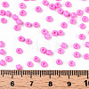 6/0 Baking Paint Glass Seed Beads X-SEED-S003-K2-5