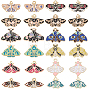24Pcs 12 Styles Alloy Enamel Pendants ENAM-BM0001-46-1