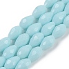Opaque Solid Color Beads Strands LS-EGLA-N013-P6mm-D11-1