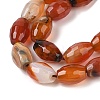 Natural Agate Beads Strands G-Q194-B01-01J-4