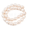 Natural Cultured Freshwater Pearl Beads Strands PEAR-F020-24C-3