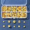 Plated Iron Bell Filigree Bead Caps IFIN-FS0001-51-7