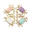 40Pcs 4 Colors Eco-Friendly Zinc Alloy Pendants ENAM-CJ0002-30-7