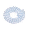 Glass Imitation Cat Eye Beads Strands GLAA-N074-03A-01-2