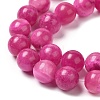 Natural Dyed Jade Beads Strands G-M402-C04-01-3