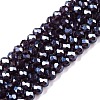 Electroplate Glass Beads Strands EGLA-A044-T3mm-A15-1