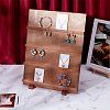 4-Tier Wood Slant Back Jewelry Display Card Stands FIND-WH0420-19B-5