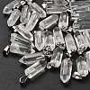 Watermelon Stone Glass Pendants G-Z067-07P-14-5