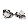 Natural Quartz Crystal Pendants G-A207-03AS-03-3