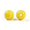 Opaque Solid Color Glass Beads X1-GLAA-N007-6mm-A06-2