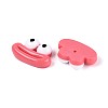 Opaque Resin Decoden Cabochons RESI-N051-15C-2