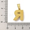 Ion Plating(IP) 304 Stainless Steel Pendants STAS-U024-01R-3