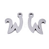 201 Stainless Steel Charms STAS-T044-217P-W-2