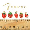 DIY Strawberry Dangle Earrings DIY-FS0006-05-6