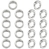 18Pcs Brass Ring Charm Connectors KK-FS0002-16P-1