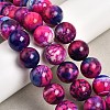 Natural Agate Beads Strands G-Z145-B01-14mm-D-1