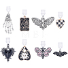 8Pcs 8 Styles PVC Mobile Dustproof Plugs HJEW-BM00042-1