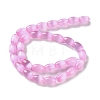 Macaron Color Natural Selenite Beads Strands G-B102-A01-05-2