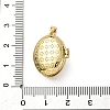 Brass Micro Pave Cubic Zirconia Locket Pendants LS-KK-F912-02G-4