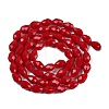 Opaque Solid Color Beads Strands EGLA-N013-P4mm-D07-2