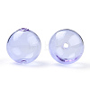 Transparent Blow High Borosilicate Glass Globe Beads X-GLAA-T003-09B-1