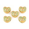 Alloy Enamel Beads ENAM-D318-01G-04-1