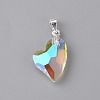 Electroplate Glass Pendants FIND-TAC0009-67S-01-2